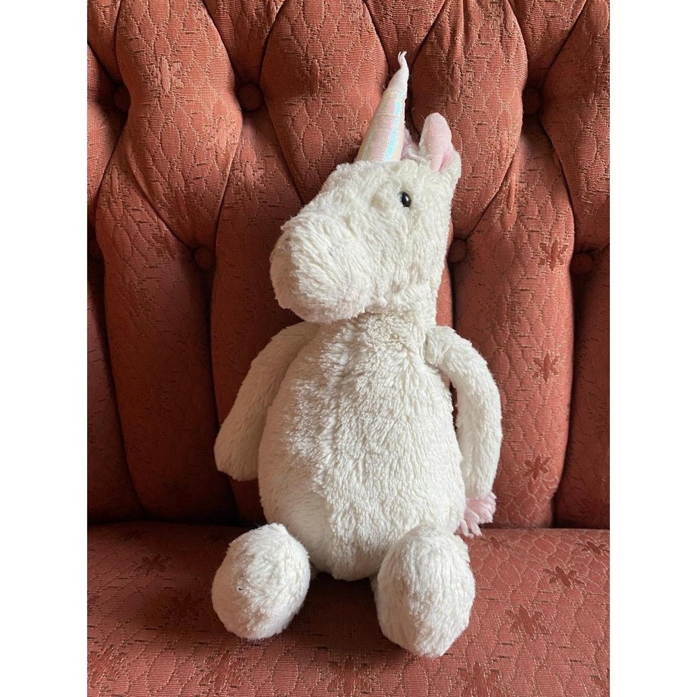 Jellycat Plush Stuffed Animal Well Loved Unicorn JCINC Cream Pink s4